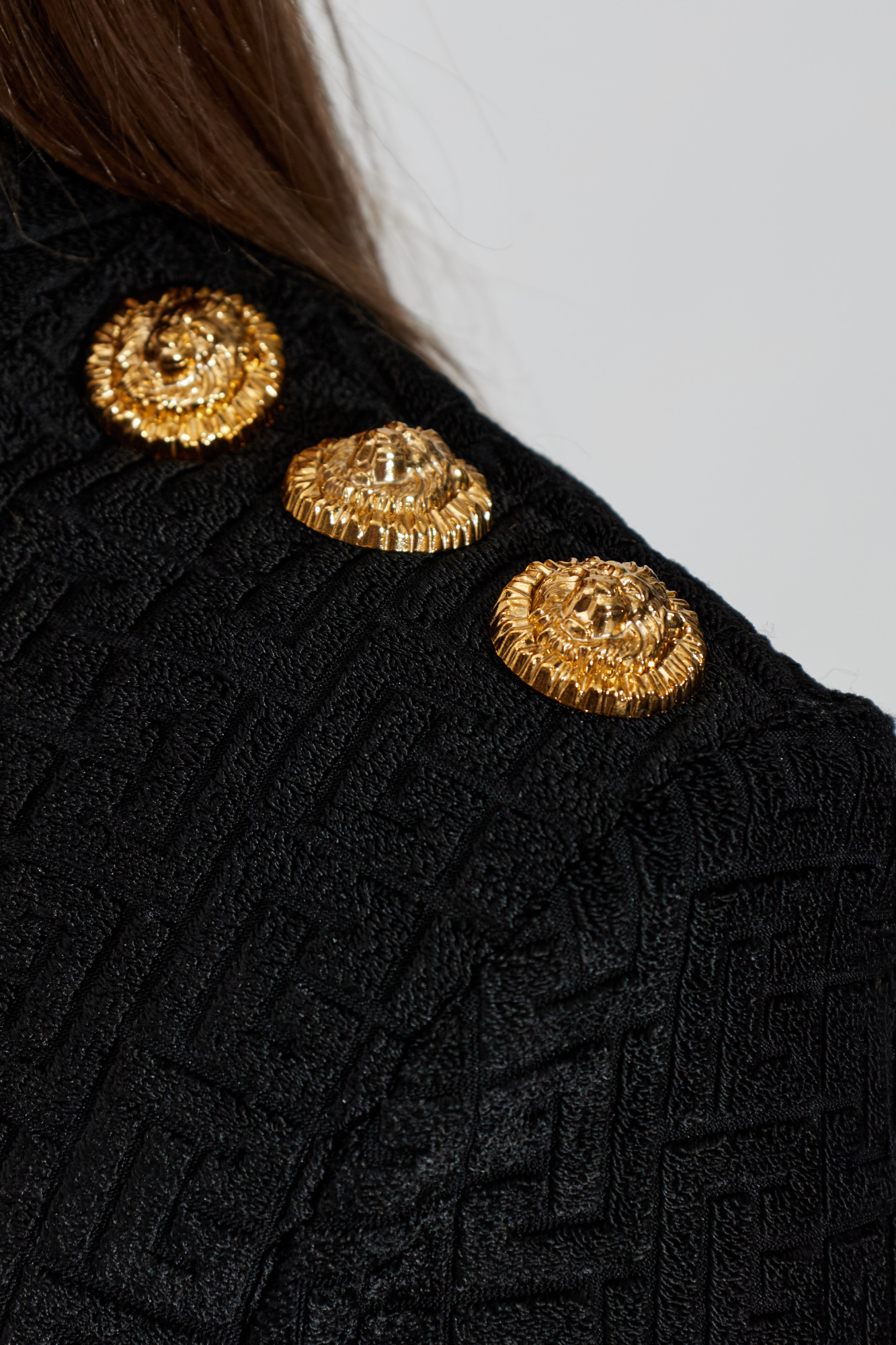 Balmain Top with decorative buttons on the shoulder | Women's | Vitkac